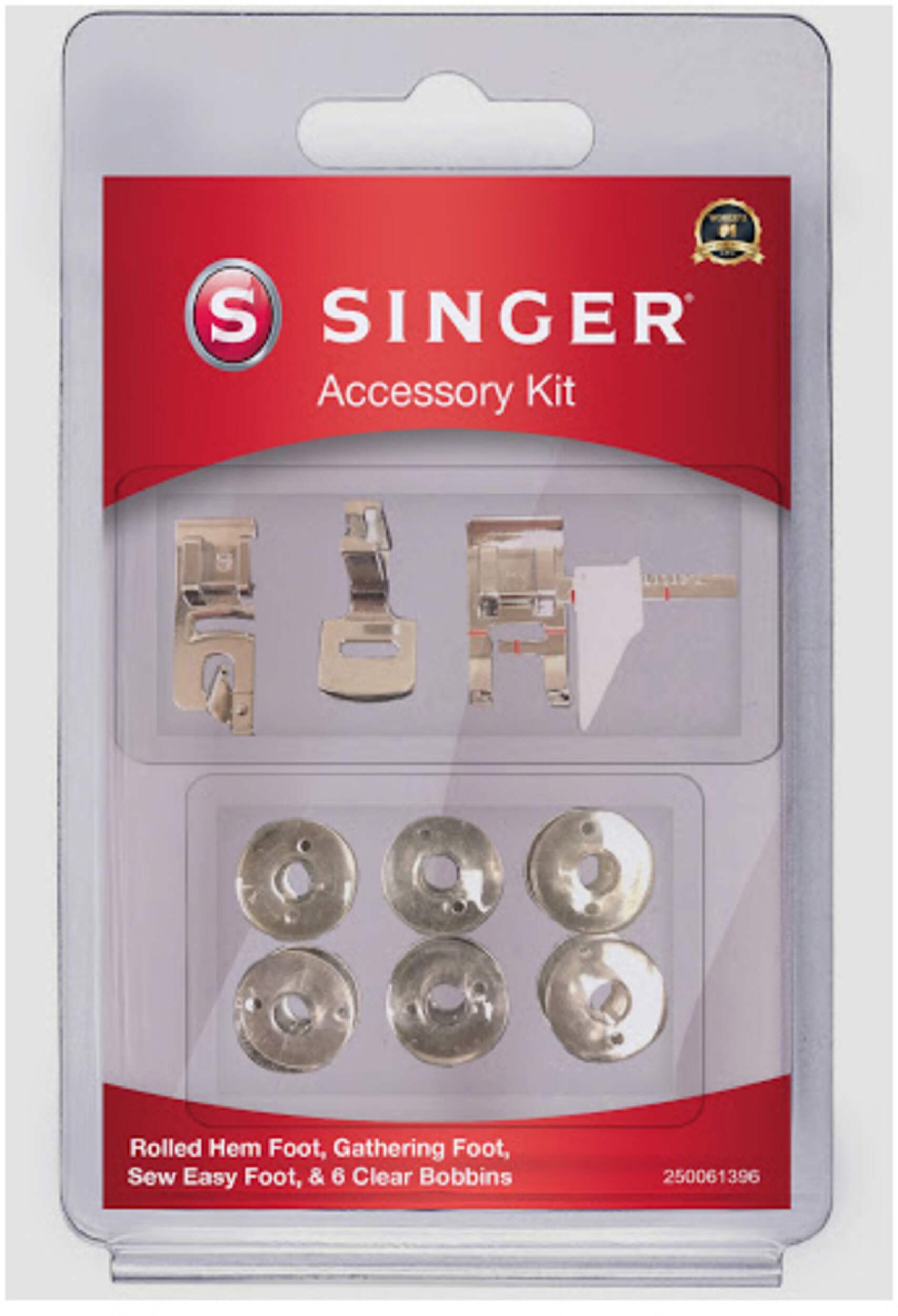 Singer Accessory Kit with 3 Sewing Feet and 8 Bobbins Canadian Tire