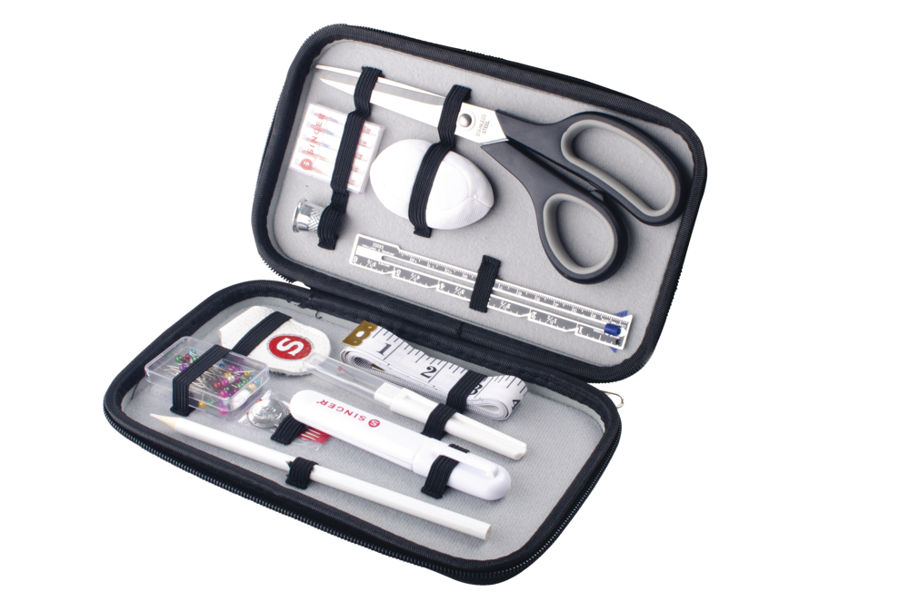 Singer Beginner Sewing Kit with Zippered Carry Case, 11-pc