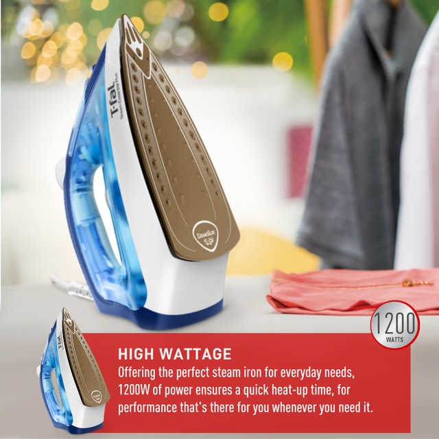 Tfal Steam 1200W Essentials Plus Iron Canadian Tire