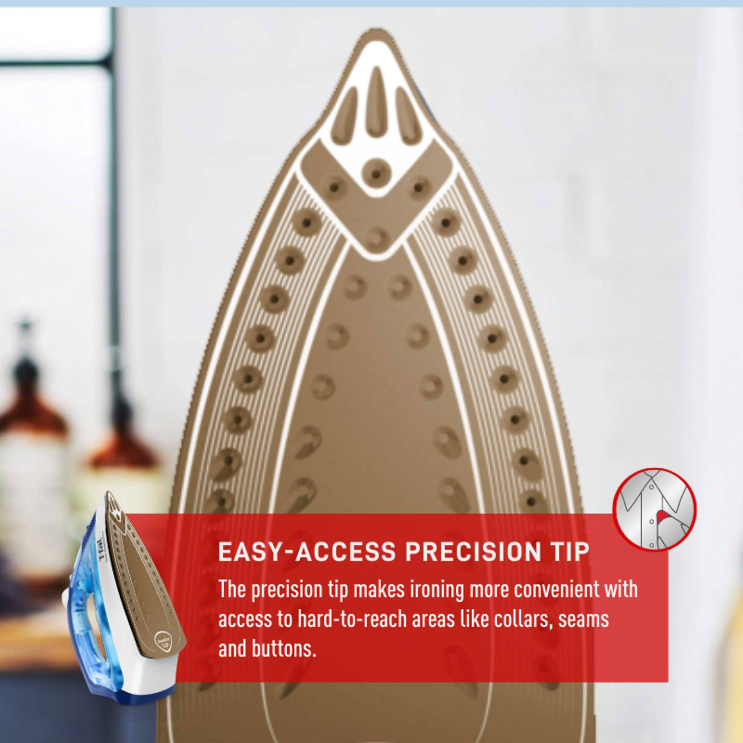 Tfal Steam 1200W Essentials Plus Iron Canadian Tire