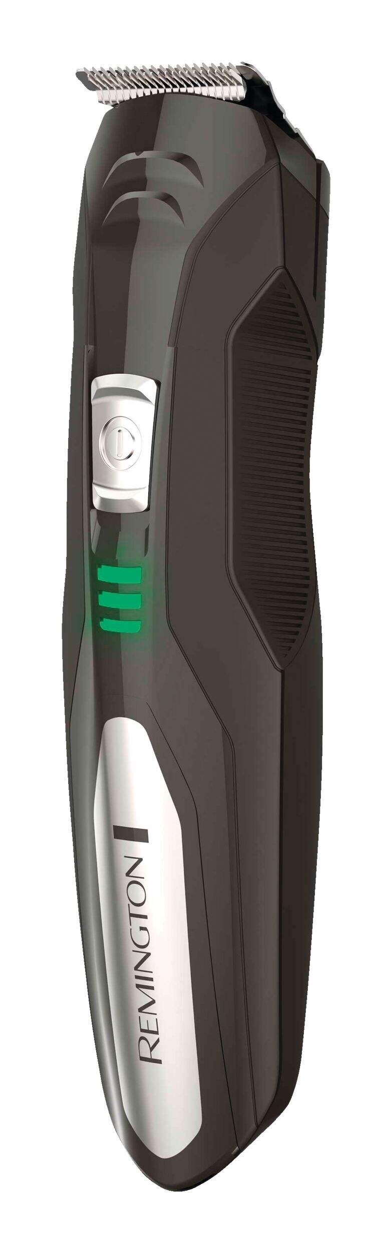 Remington PG6111CDN All-In-One Grooming Kit with Electric Hair Clipper/Beard Trimmer, 10-pc Front_Angled_Left