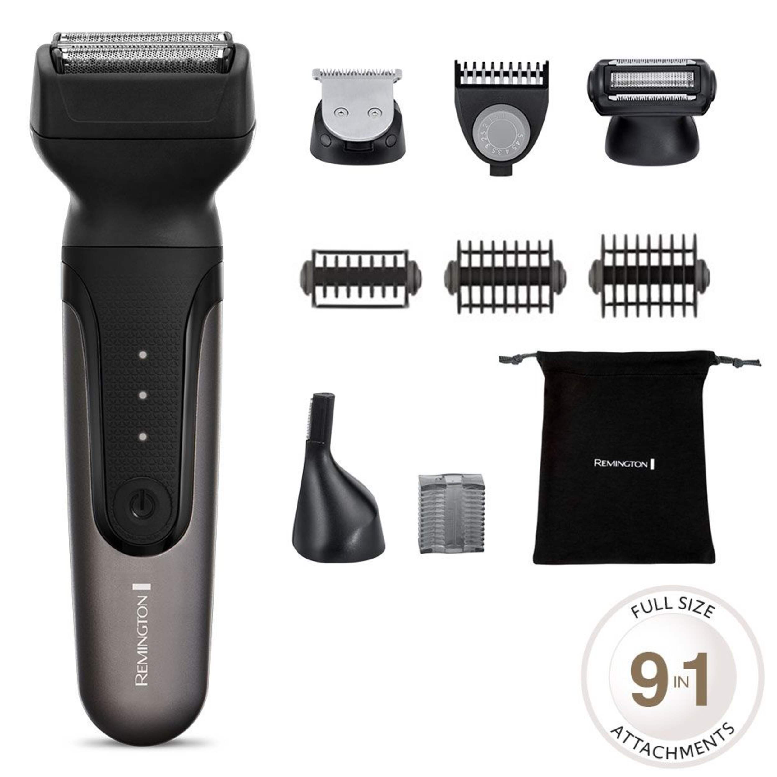 Remington ONE Shave & All-In-One Multi-Tool Groom Kit with 9 Attachments Composite_or_Mixed