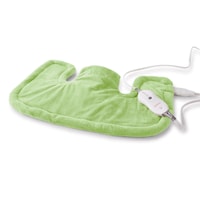 Sunbeam Renue Neck and Shoulder Wrap Electric Heating Pad for Tension Relief and Sore Muscles Overhead_Plunge