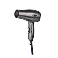 Conair 1875W Mid-Size 2-Speed Ceramic Hair Dryer with Concentrator, Black Side_Left