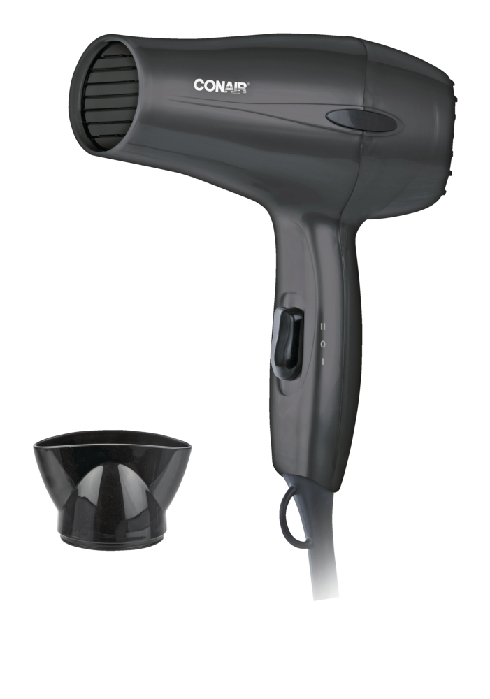 Conair 1875W Mid-Size 2-Speed Ceramic Hair Dryer with Concentrator ...