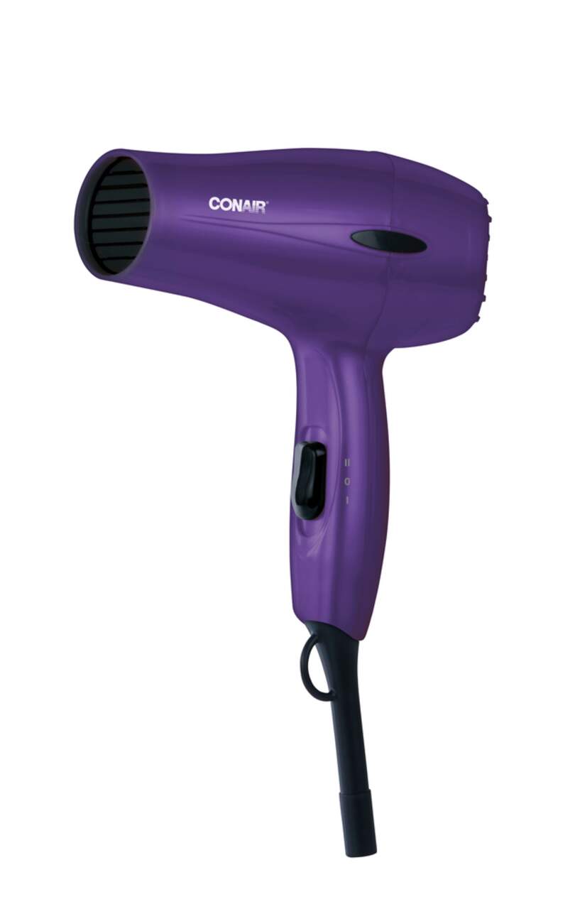 Conair 1875W Mid Size 2 Speed Ceramic Hair Dryer with Concentrator Purple Canadian Tire