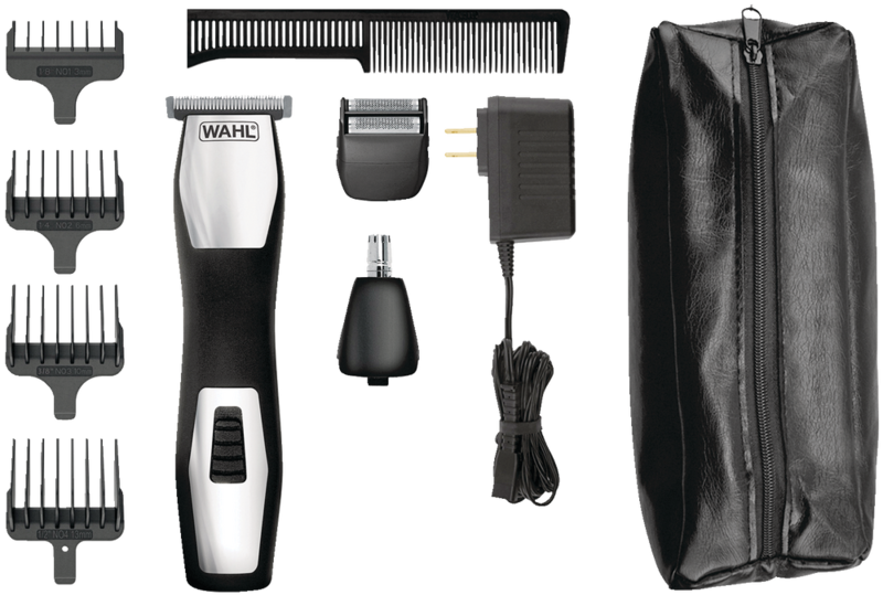 Wahl 3285 Beard & Body Grooming Kit with Rechargeable Cordless Hair ...