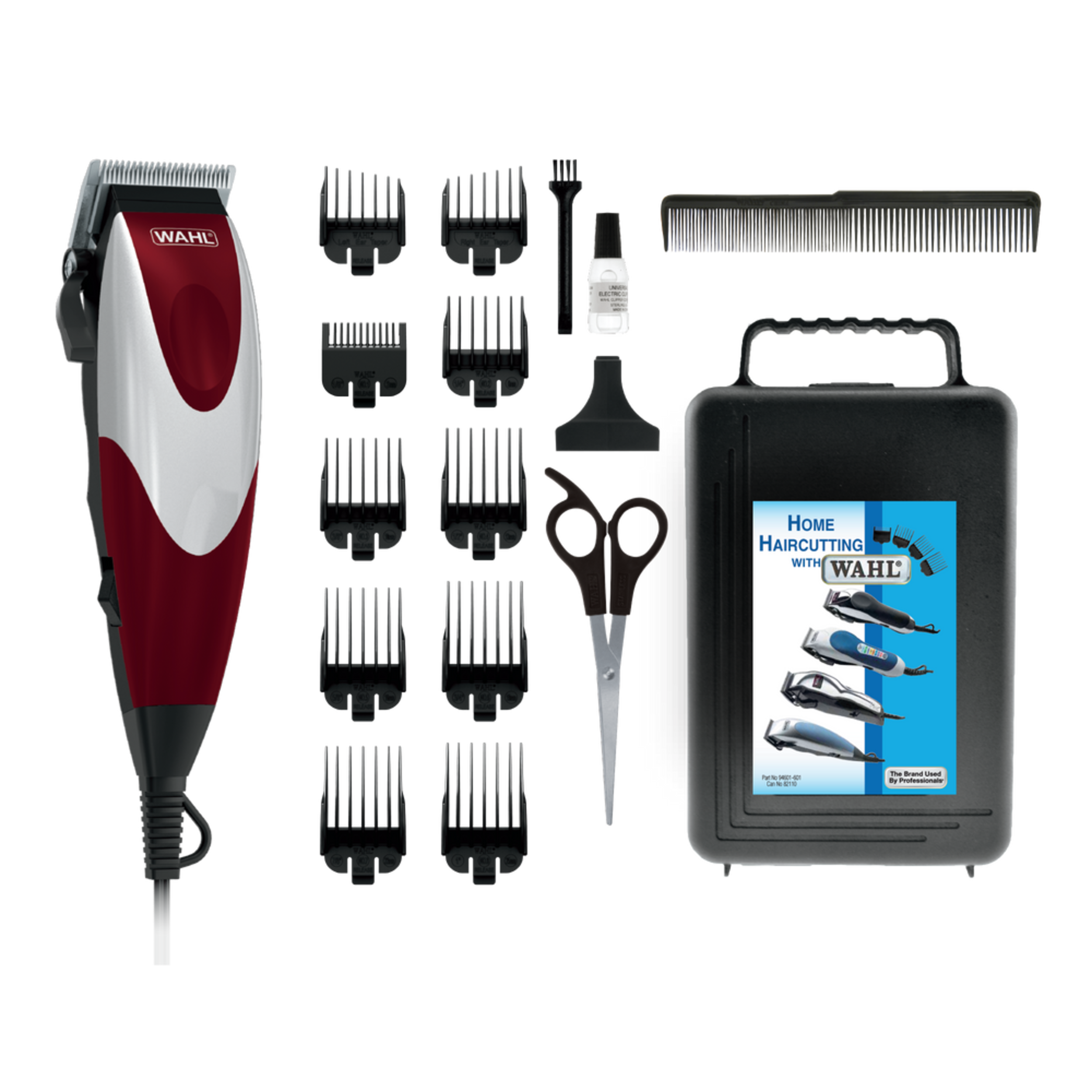 Wahl Performer Haircutting Kit with Trimmer/Clipper, Guide Combs