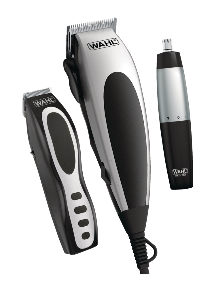 Wahl Home Barber Haircutting Kit with Clippers, Ear/Nose/Brow Trimmer &  Scissors, 30-pc | Canadian Tire