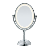 Miroir chrome à DEL Conair