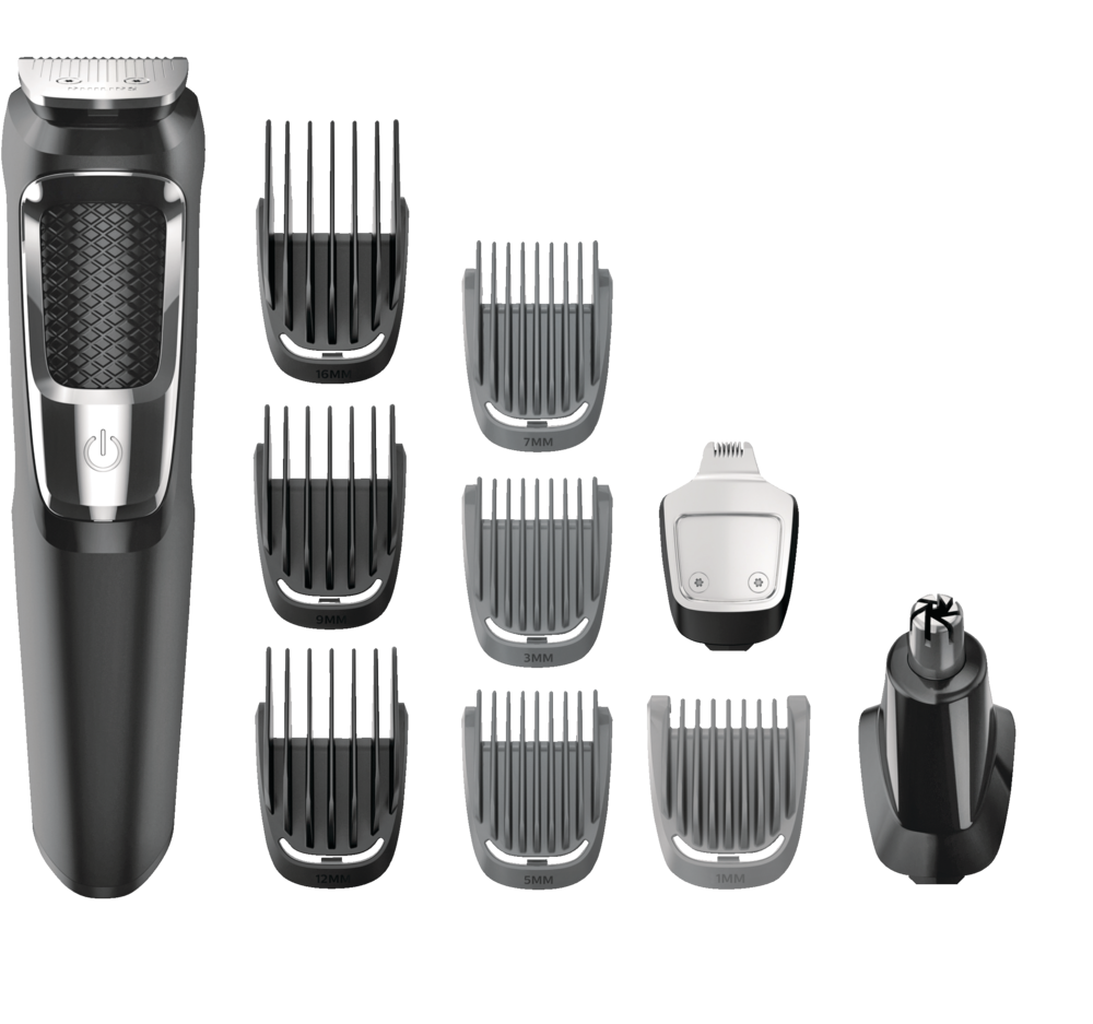 Philips Multigroom Series 3000 All-In-One Rechargeable Cordless Hair Trimmer,  10-pc | Canadian Tire