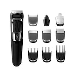 Philips Series 3000 Multigroom All-In-One Rechargeable Cordless Hair Trimmer, 10-pc Front_Flat