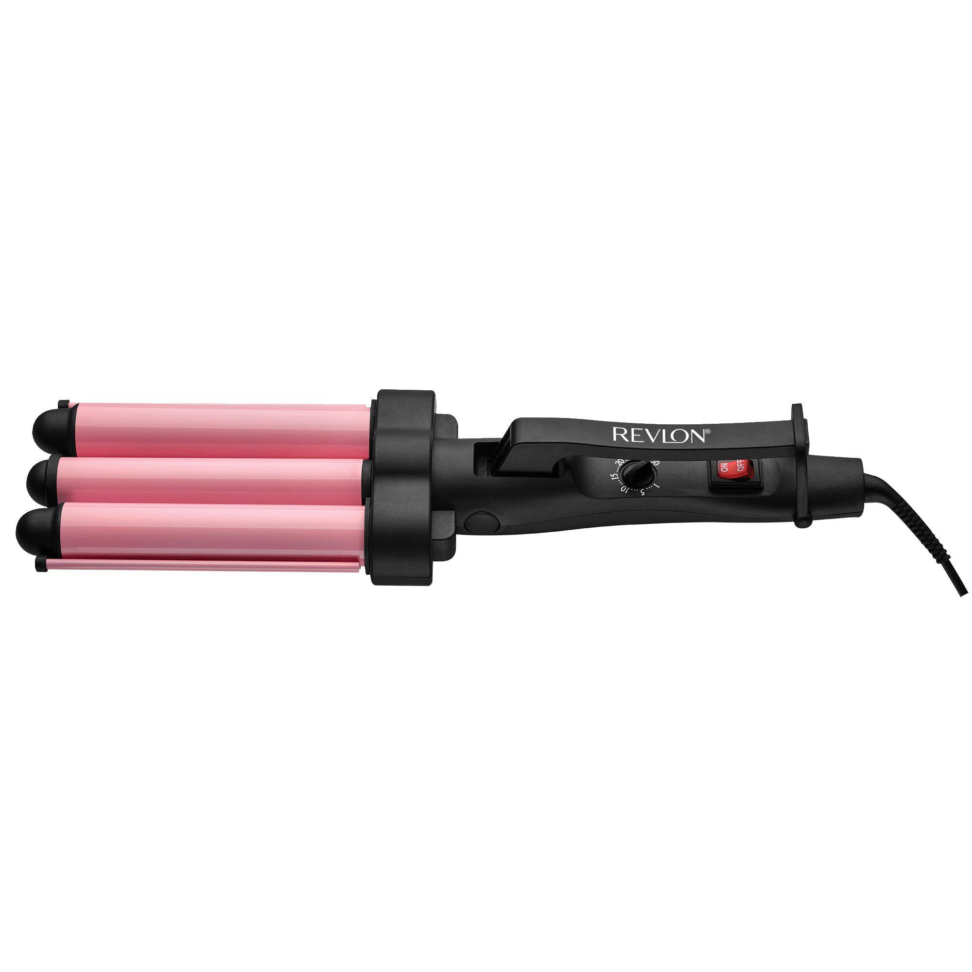 How to use revlon curling clearance iron