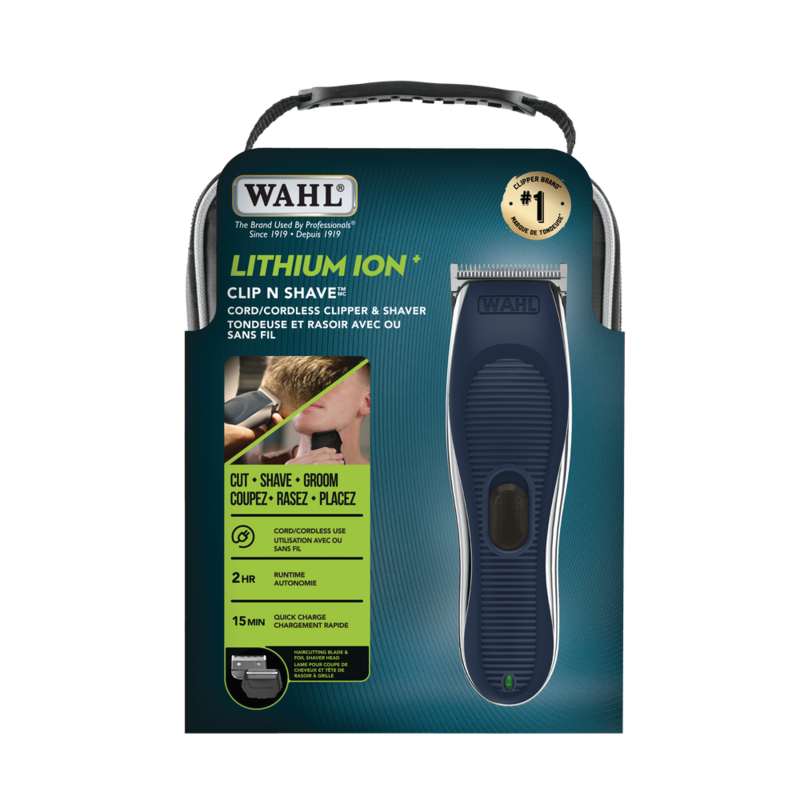 Wahl 3274 Lithium Ion Clip & Shave Cord/Cordless Electric Clipper