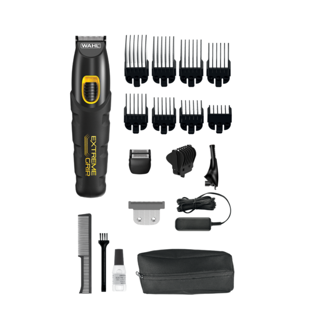 Wahl 3115 Lithium Ion Extreme Grip Multigroomer Kit with Face & Body