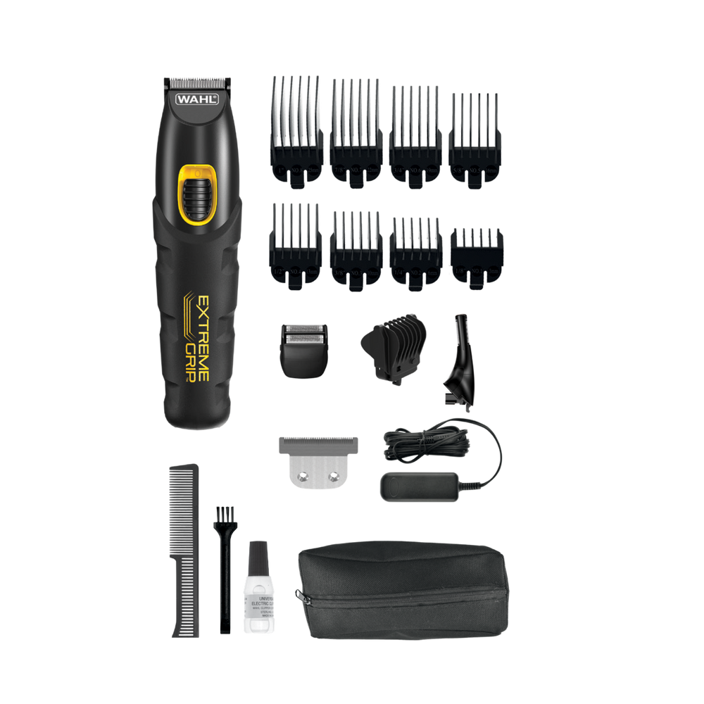 Wahl 3115 Lithium Ion Extreme Grip Multigroomer Kit with Face & Body
