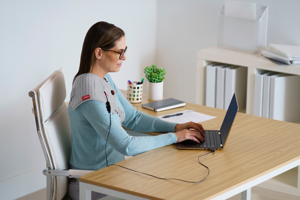 Sunbeam GoHeat USB Powered Electric Heating Pad, Grey Canadian Tire