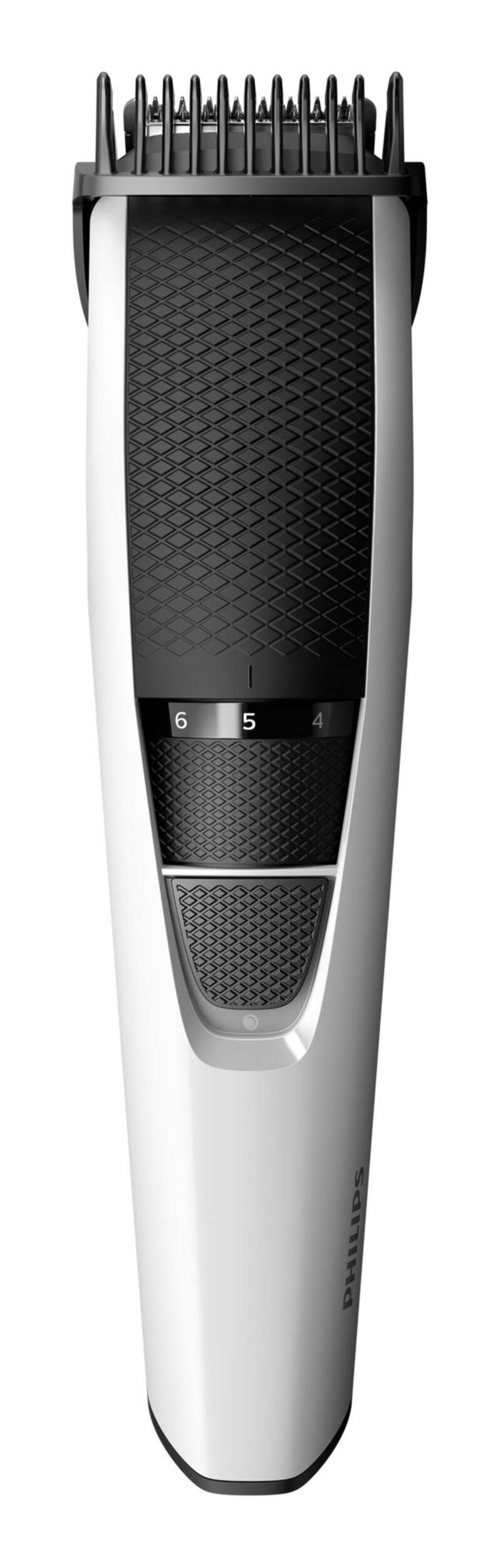 Philips Series 3000 Rechargeable Cordless Beard Trimmer with Detachable Head, 2-pc Front_Flat