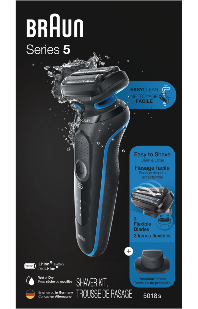 Braun Series 3: 3040s Wet & Dry Electric Razor/Foil Shaver with