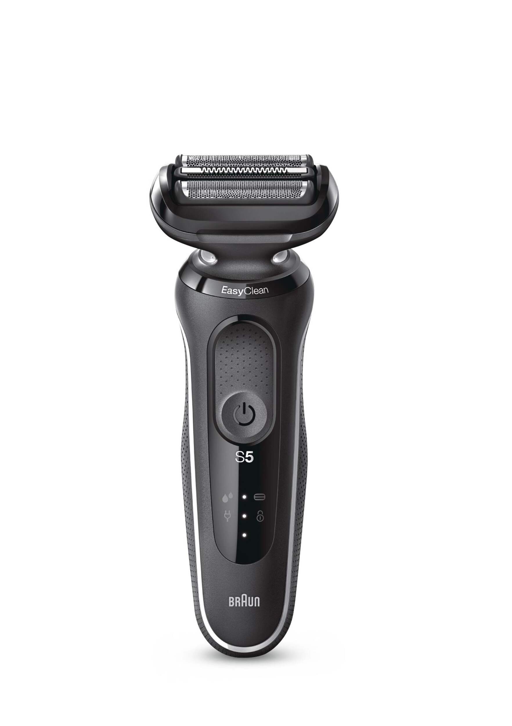 Rasoir électrique/à grille sec et humide Braun Série 5 5018s, facile à nettoyer avec tondeuse, paq. 4 Front_Flat