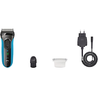 Braun Series 3: 3040s Wet & Dry Electric Razor/Foil Shaver with Precision Trimmer, 4-pc Composite_or_Mixed