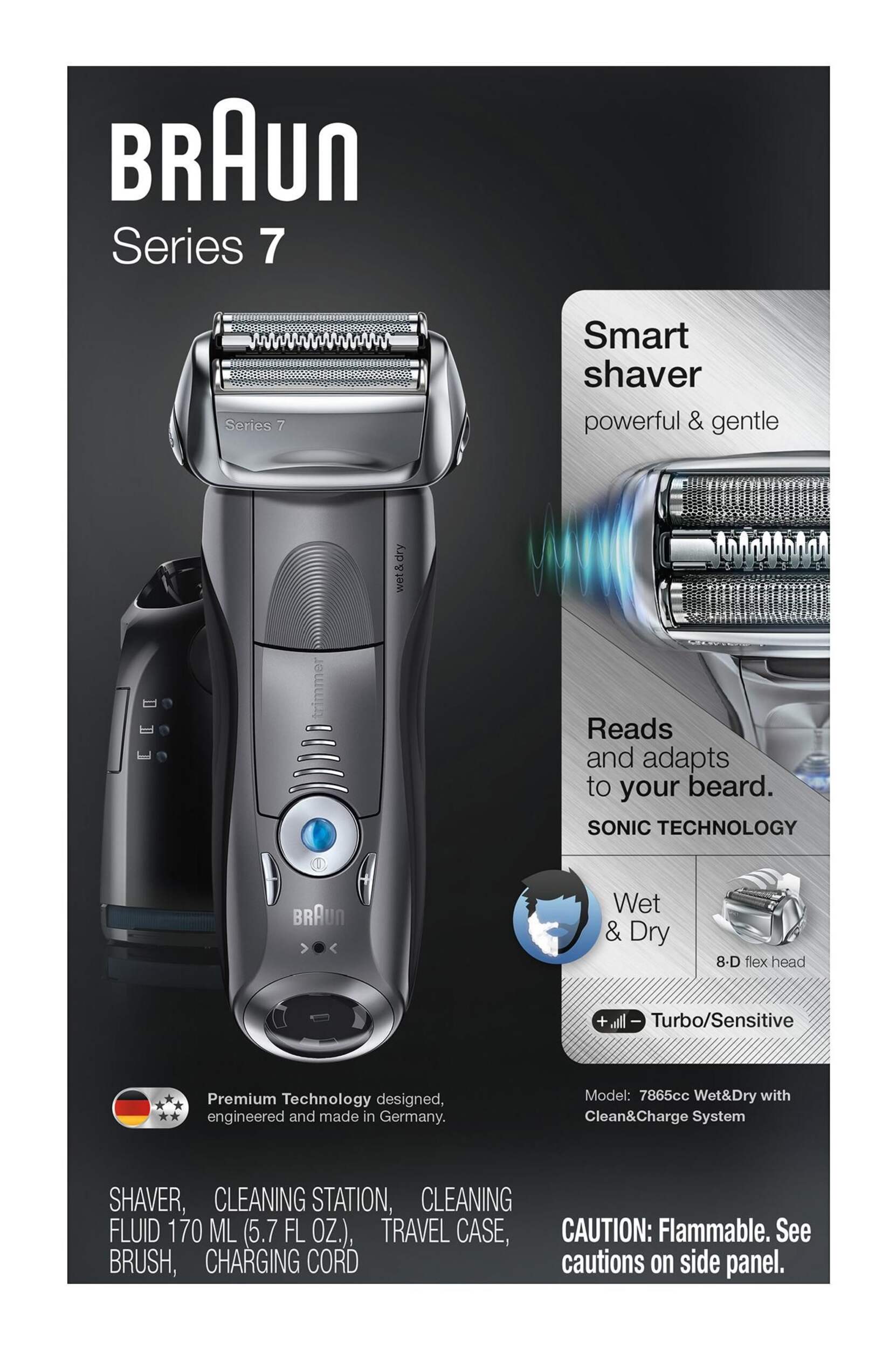 Braun Series 7: 7865CC Foil Shaver | Canadian Tire