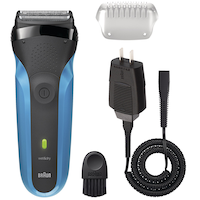 Braun Series 3: 310s Wet & Dry Electric Razor/Foil Shaver with Precision Trimmer, 4-pc Front_Flat