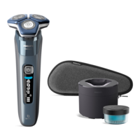 Philips Series 7000 Dry/Wet Shaver, Waterproof, Smart Adjusting Technology, Blue Composite_or_Mixed