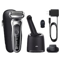 Braun Series 7: 7071cc Wet & Dry Flex Electric Razor/Foil Shaver with Precision Trimmer, Waterproof, Metallic Colour