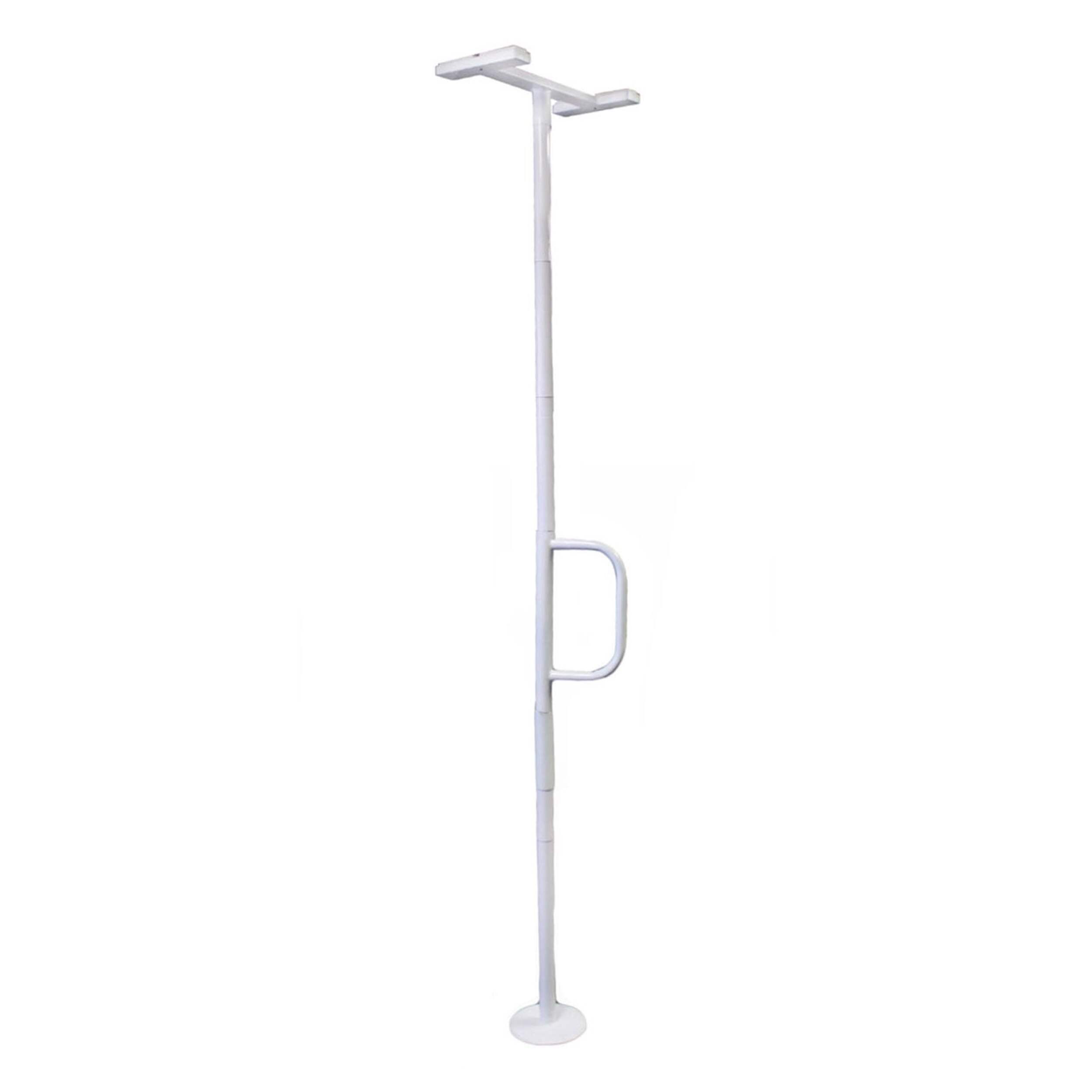 Stander Floor to Ceiling Grab Bar Front_Three_Fourths_Angled_Right