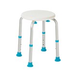 Drive AquaSense Bath Stool Front_Three_Fourths_Angled_Right