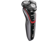 Philips Series 5000: S5230/08 Cordless Wet & Dry Electric Razor/Rotary Shaver with Trimmer, Front_Angled_Right