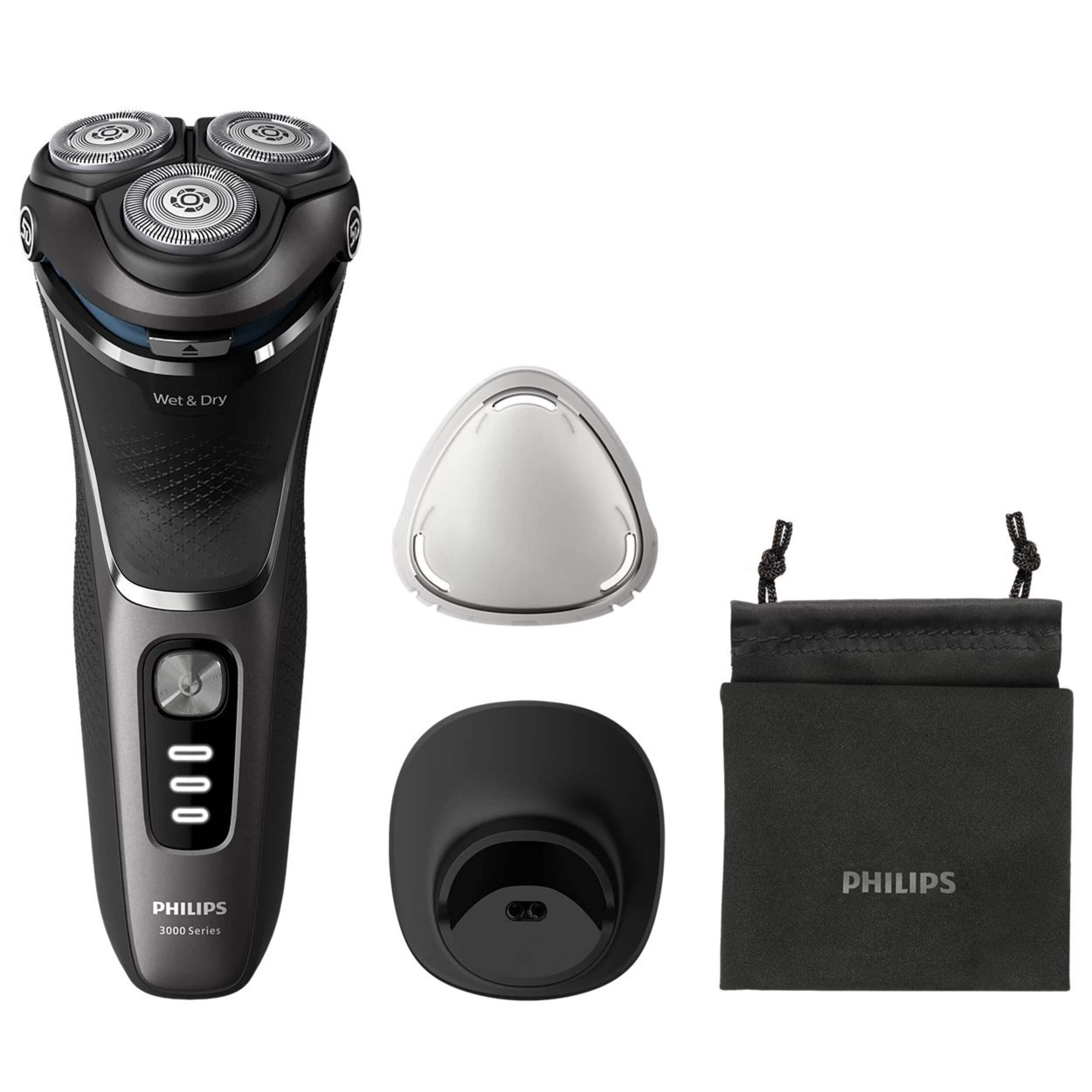 The Philips S3343/13 Series 3300 Wet or Dry Electric Shaver Composite_or_Mixed