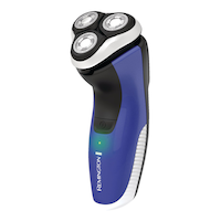 Remington R5 Lithium Power Series Rotary Shaver, Washable Electric Razor/Rotary Shaver with Trimmer Front_Angled_Left