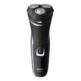 Philips Series 3000X: S3051/00 Dry Electric Razor/Rotary Shaver with Pop-Up Trimmer Front_Flat