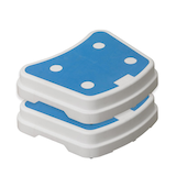 Drive Medical Portable Bath Step Front_Three_Fourths_Angled_Right