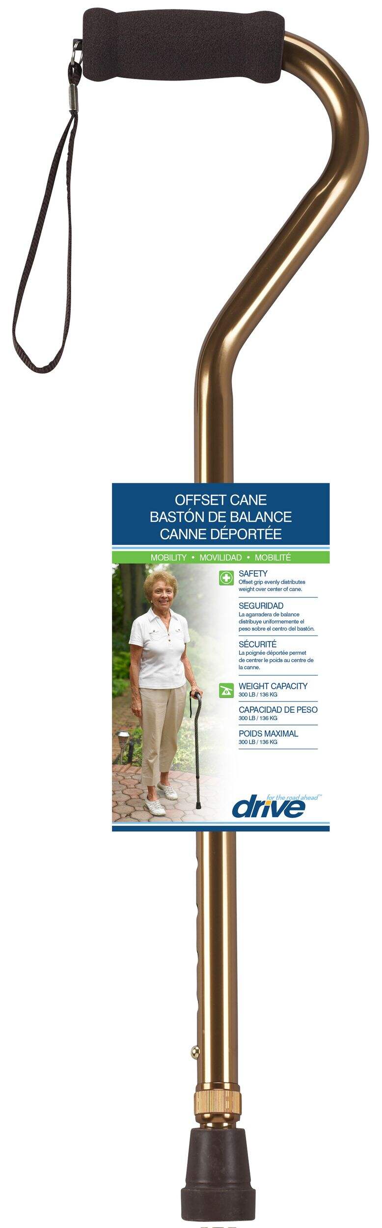 Alum. Canes - Bronze