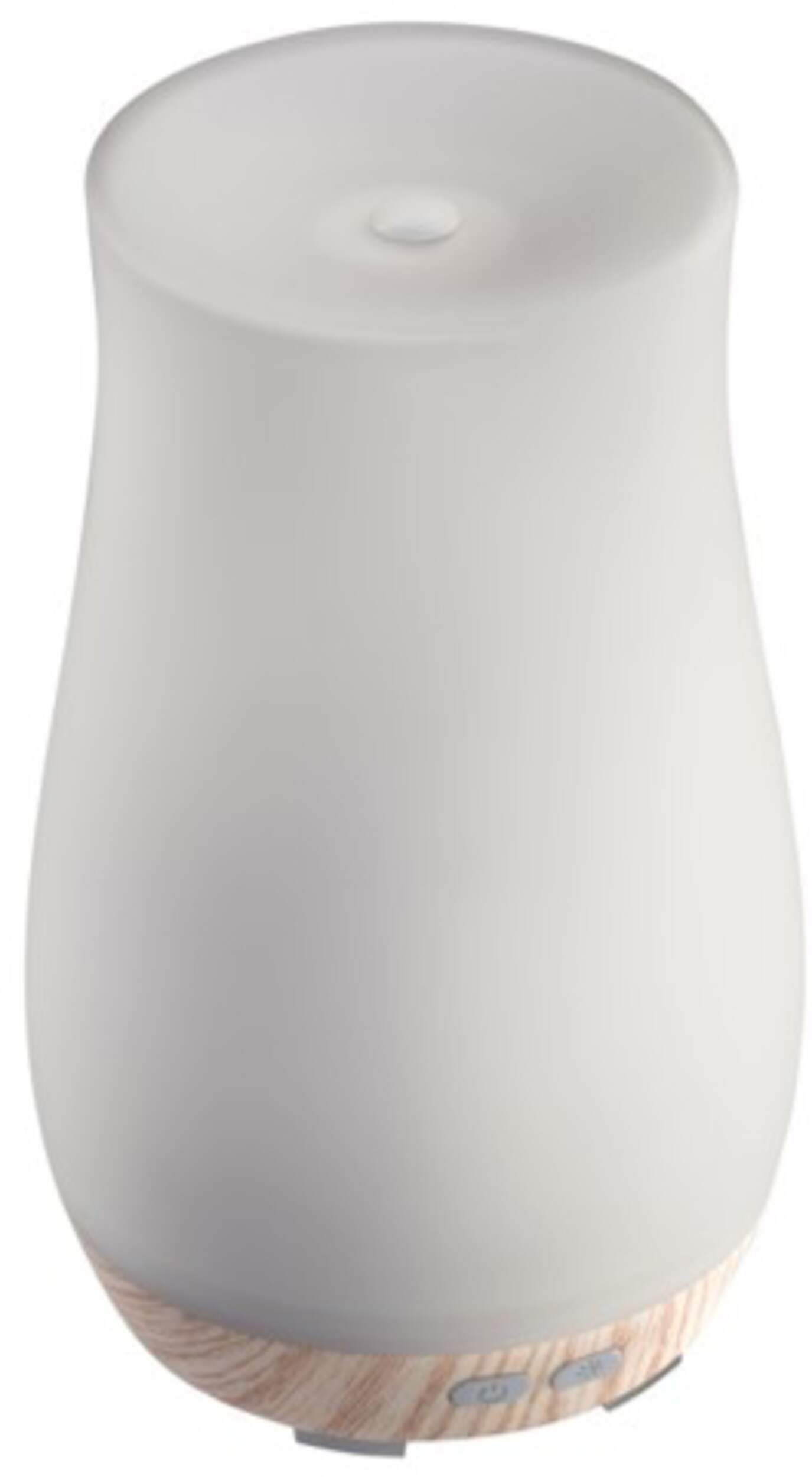 HoMedics Ultrasonic Glass Aromatherapy Diffuser Set with Light, White
