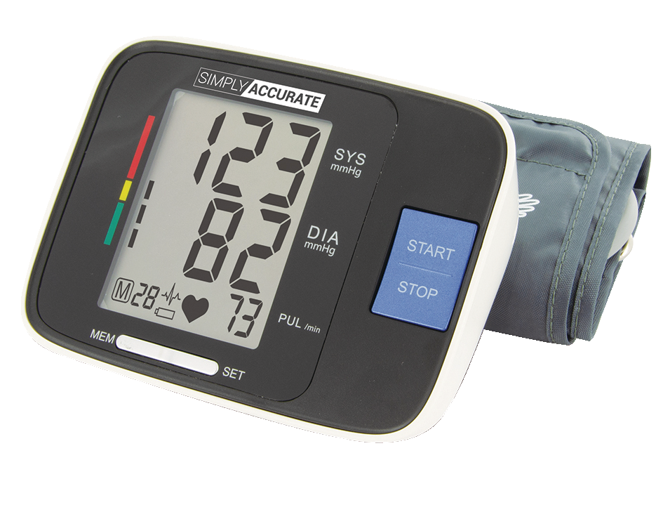 Simply Accurate Premium Automatic Digital Upper Arm Blood Pressure 