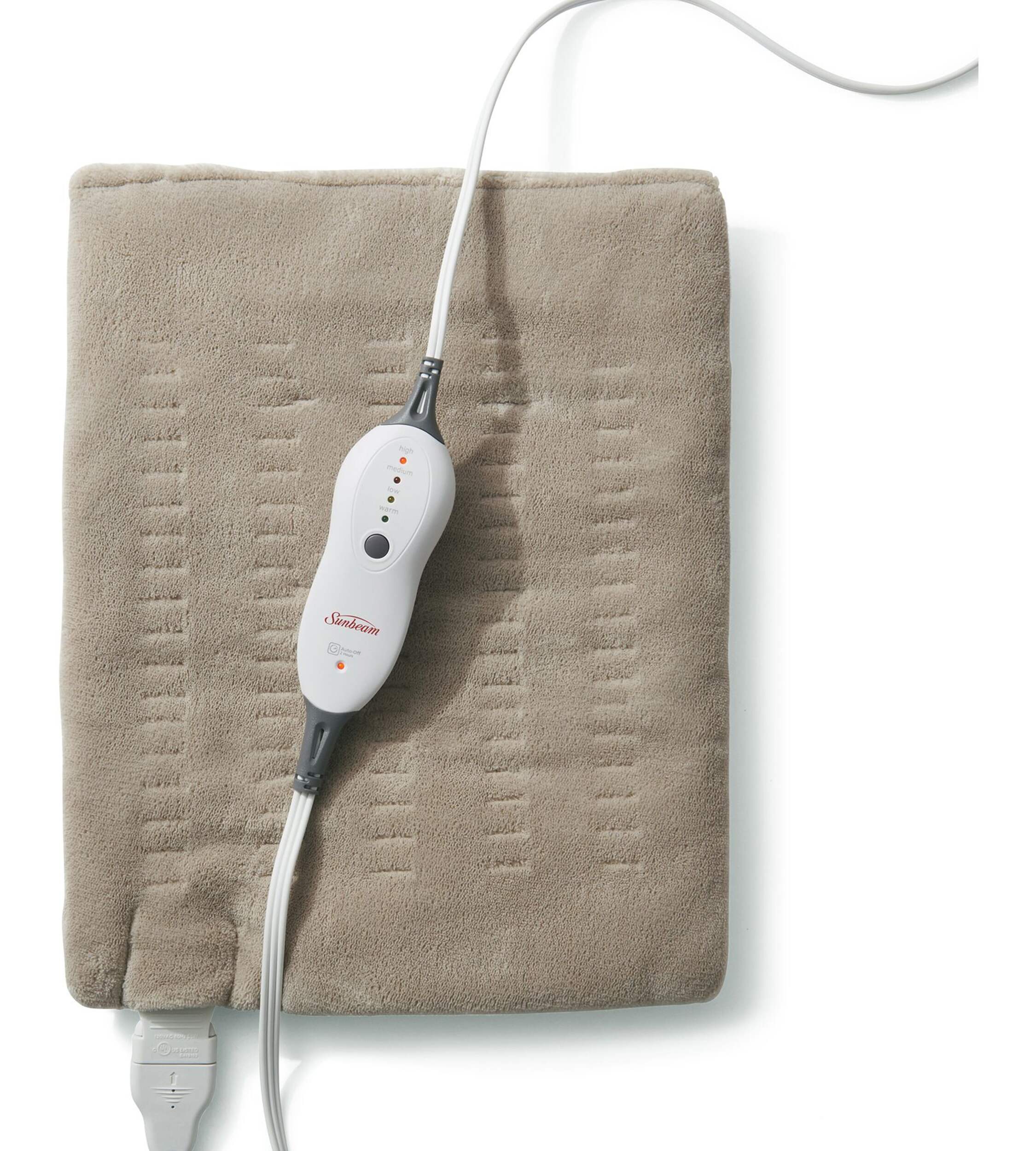 Sunbeam Premium Electric Heating Pad For Muscle & Joint Pain, Standard