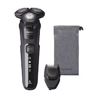 Philips Series 5000 S5898/17 Wet & Dry Electric Razor/Rotary Shaver with Beard Styler Front_Flat