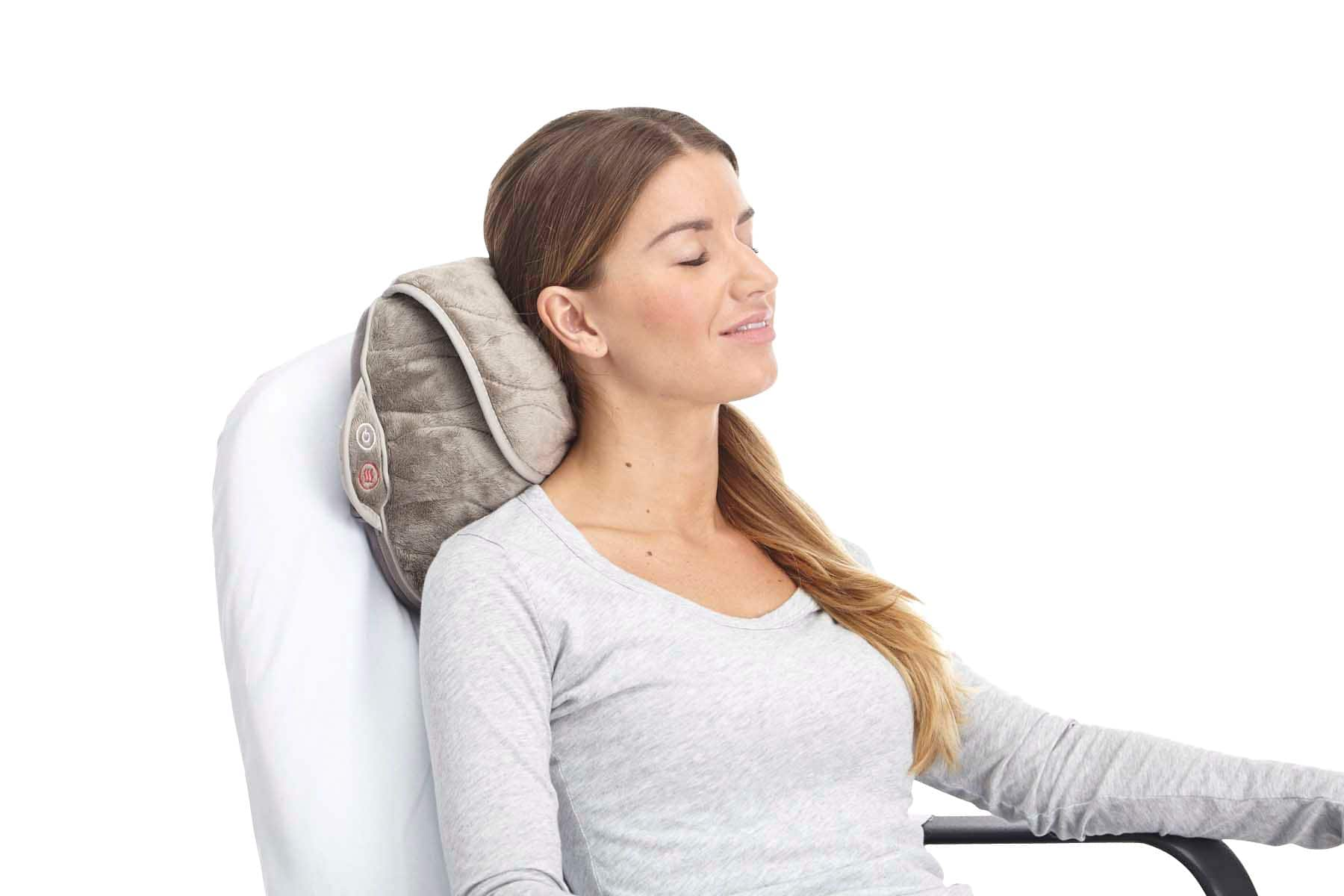 Homedics Shiatsu Massage Pillow with Heat For Neck Back Shoulders Canadian Tire