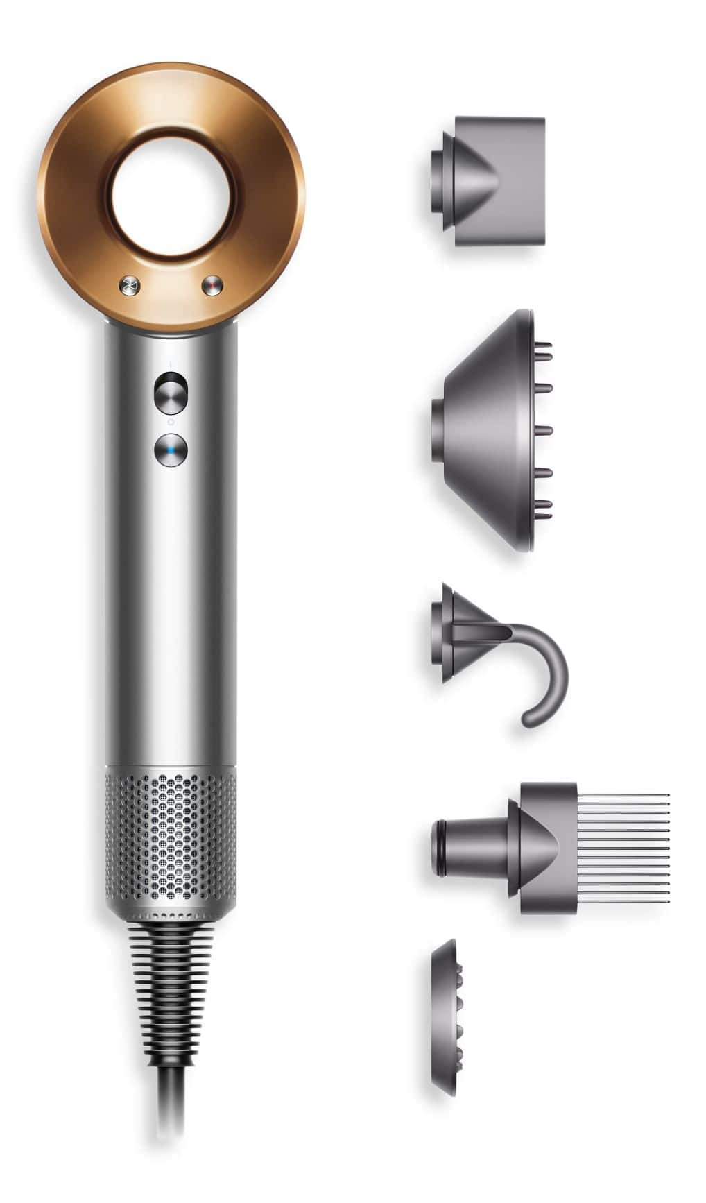 Dyson Supersonic Fast Drying Hair Dryer Heat Controlled for All Hair Types 1600 W Silver Canadian Tire