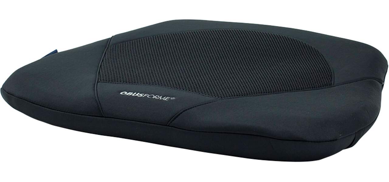 ObusForme Gel Seat Cushion, Contoured Memory Foam Base For Comfort