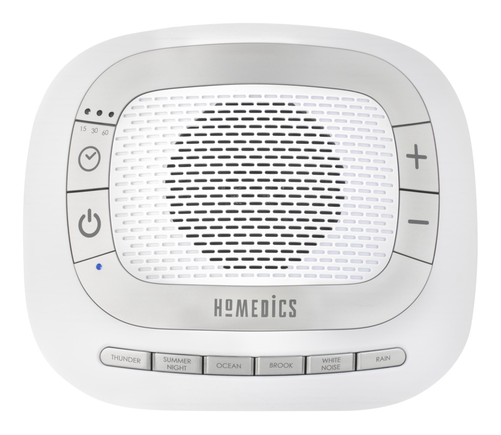 Appareil sonore portatif machine à bruit blanc pour le sommeil HoMedics SoundSpa Rejuvenate avec