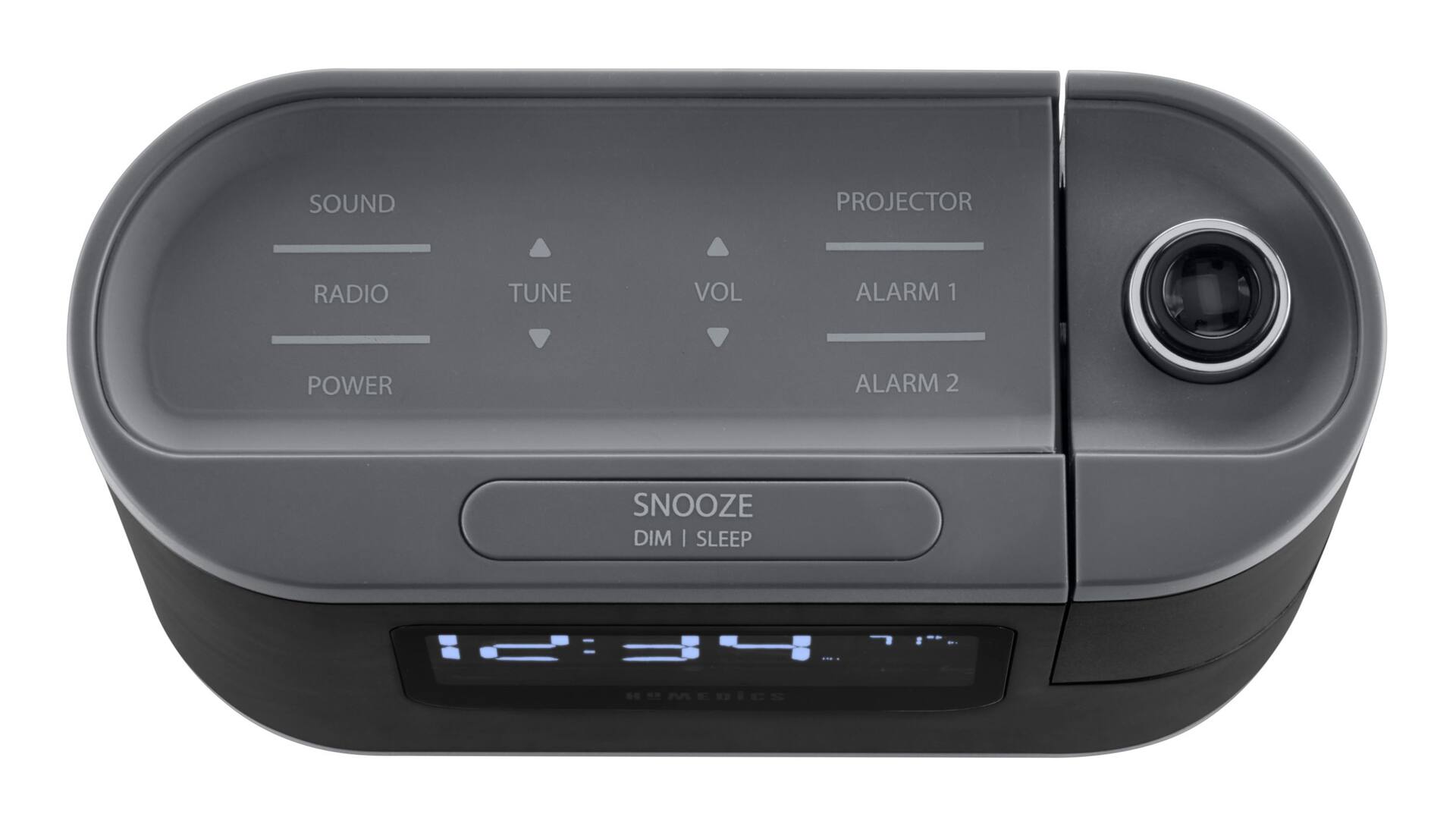 Homedics sound spa sleep order solutions projection clock radio