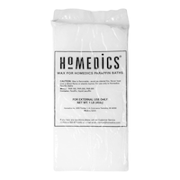HoMedics ParaSpa Plus Wax Refill Pack For Paraffin Hand/Foot Bath with 20 Liners, 1-lb, 2-pk Front_Flat