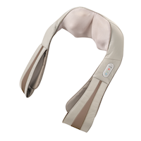 HoMedics Neck & Shoulder Massager with Heat & 3 Speeds, Quad Action Electric Shiatsu Kneading Massager