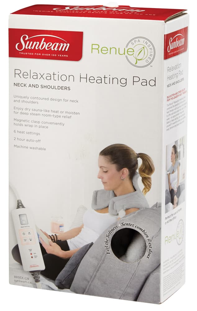 Neck & Head Wrap Electric Heating Pad, Heated Neck and Shoulder