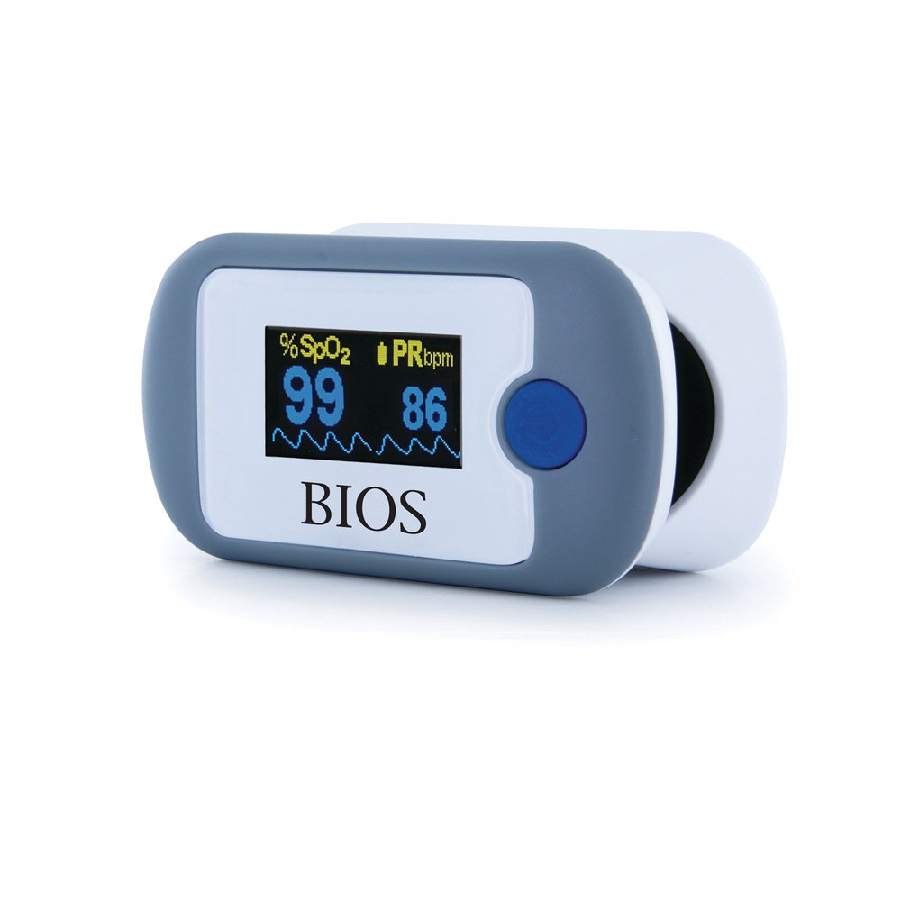 Bios Diagnostics Fingertip Pulse Oximeter, Digital Pulse Rate Monitor